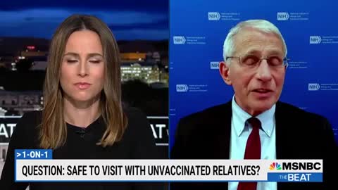 Dr. Fauci says ban family members from holiday gatherings if they are unvaxxed