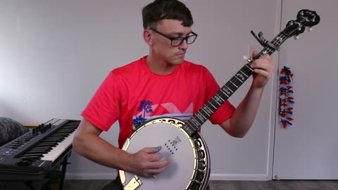 How Great Thou Art | Solo Acoustic Electric Banjo