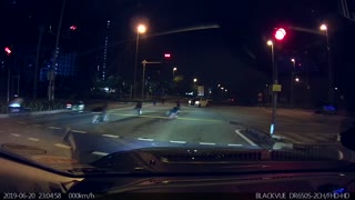 Kids on Bikes Blow Through Red Light