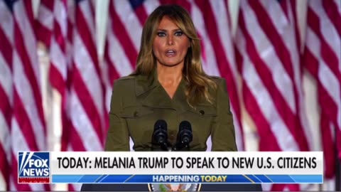 Melania Trump to speak to New U.S. Citizens