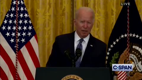 Biden: "I'm Supposed to Stop and Walk Out of the Room"