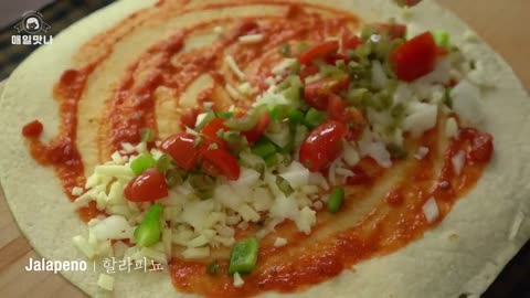 Tortilla Roll Pizza, Easy Pizza Recipe