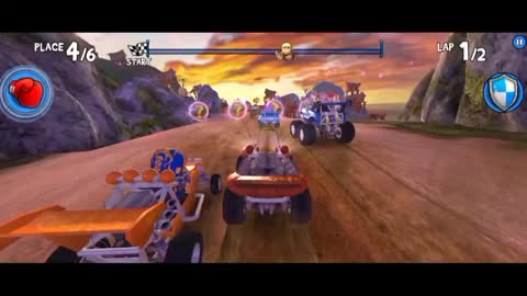 Beach Buggy Racing Android Gameplay | Rez Vs All Boss Battles