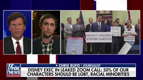 Chris Rufo tells Tucker Carlson how Disney is trying to groom America's children