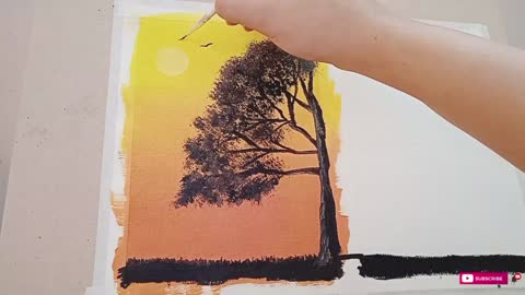 Add The Shadow Of The Leaves To Make It Look Thicker