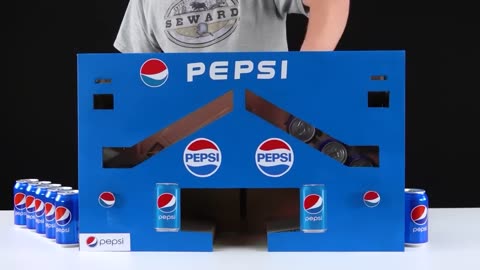 How to make Pepsi Vending machine out of Cardboard