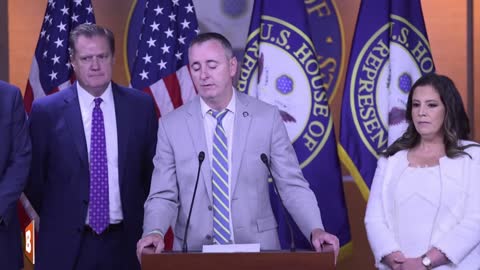 GOP House Intel Committee members holding news conference on FBI’s raid of Donald Trump’s home…