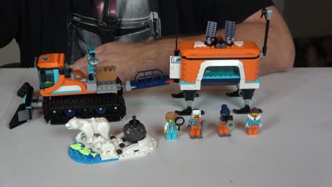 Unboxing Lego 60378 Arctic Explorer Truck and Mobile Lab Set