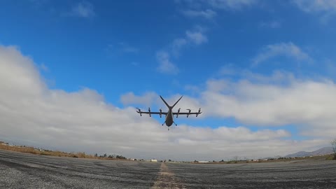 Archer eVTOL Aircraft Flight Test