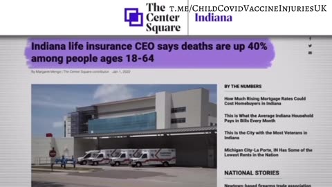 We are seeing the highest death rates we have ever seen in the history of business