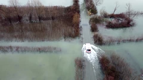 Albanian army rescues villagers amid severe floods