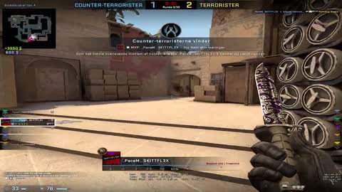 Csgo dansk highlight - sjove øjeblikke og en sur spiller