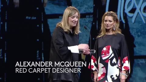 Alexander McQueen - Red Carpet Designer - British Fashion Awards 2014