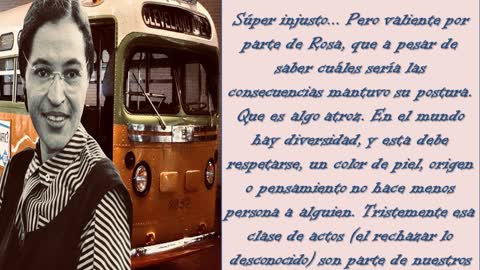 Foro Chat: Desigualdad social a través de Rosa Parks