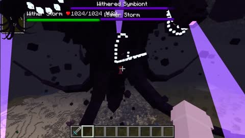 Herobrine vs Wither Storm 7 STAGE in minecraft part 6 creepypasta