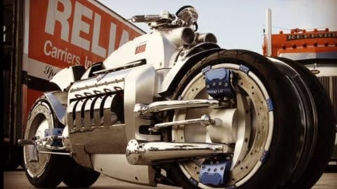 DODGE TOMAHAWK ONCE WAS THE FASTEST MOTORCYCLE IN THE