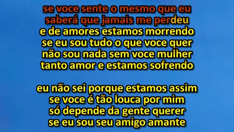 Karaokê Chitãozinho e Xororó Amigo e amante