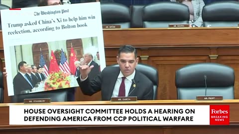 James Comer Chairs House Oversight Committee Hearing On Dangers Of The CCP In The U.S.