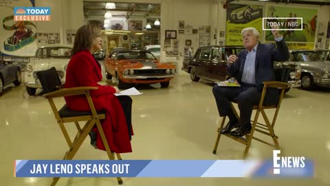 Jay Leno Recalls Recent Car Fire Accident in TODAY Interview _ E! News