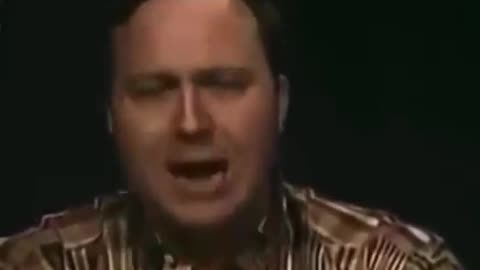 This is Alex Jones 21 years ago.