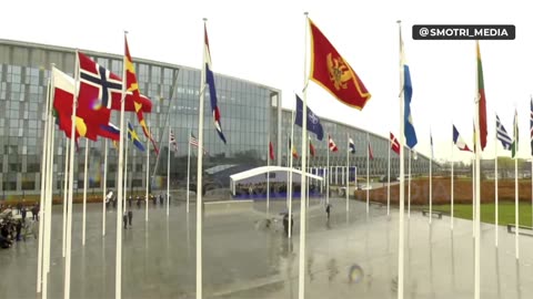 The Swedish Flag is Hoisted at NATO HQ | Ending TWO HUNDRED Years of Neutrality