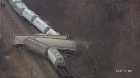 Yet Another Train Gets Derailed In Detroit, Is Carrying Hazardous Materials!