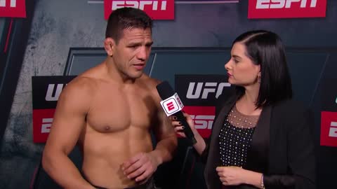 Rafael Dos Anjos recaps win vs. Bryan Barberena, Conor McGregor callout _ ESPN MMA