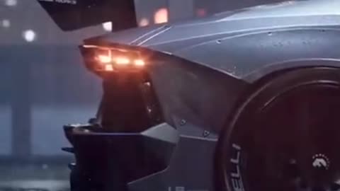 Lamborghini In Rain [JDM Car Edit 2021]