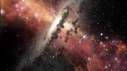 The Birth of stars from a Black Hole...