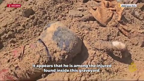 Massgrave found outside Al shifa hospital 4/15/24