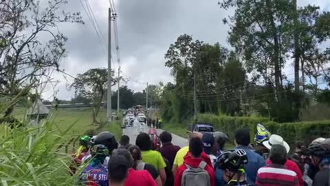 Video: Motociclista murió en la Mesa de los Santos