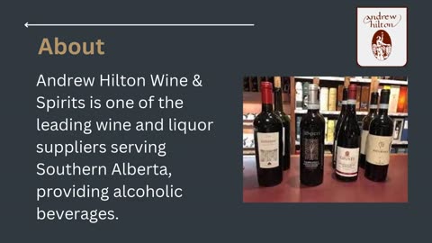 Andrew Hilton Wine & Spirits Providing Liquor Store Delivery Near Me