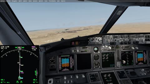 Paraburdoo YPBO Arrival Condor 737 IVAO P3D4