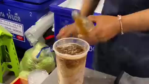 Amazing Slushy Coca Cola _ Thai Street Food _shorts--gQlTXbXy70