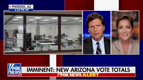 WATCH: Kari Lake Joins Tucker Carlson for the Latest on the State of the Race in Arizona