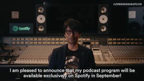 Hideo Kojima's Brain Structure Podcast Announcement Trailer gamescom 2022