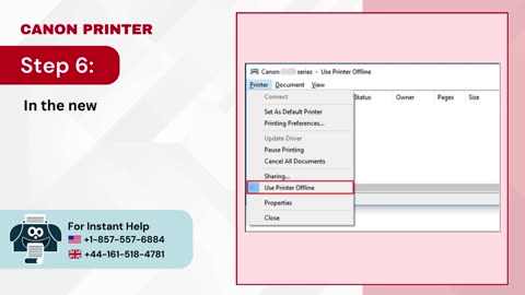 How to Fix Canon 3500 Printer Offline Problem?