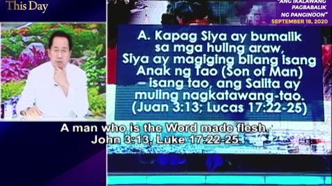 Ang Ama at anak ay iisa —Pastor Apollo