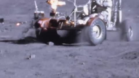 In 1971 NASA put a car on the moon