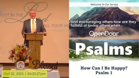 Questions from Psalms: How Can I Be Happy? (Psalm 1)