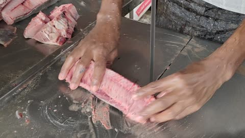 Big Rita Fish Fast Cutting By Machine l Amazing Fish Cutting Skills