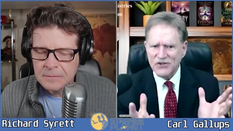 Carl Gallups on the Richard Syrett Show talking about Zev Porat's BLOOD ALLIANCE book! W/Permission