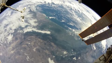 NASA Action Cam Footage From Actual SPACEWALK