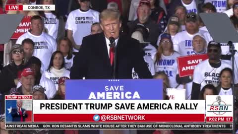 20220129 POTUS Trump - SAVE AMERICA Rally - Conroe, TX