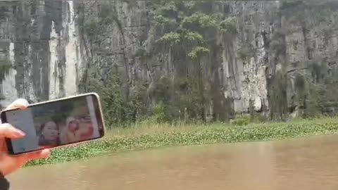 Trang An scenic spot, Ninh Binh, Vietnam.