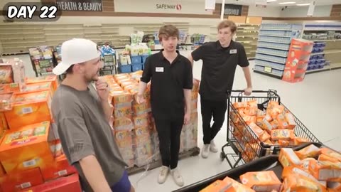 $10,000 Every Day You Survive In A Grocery Store