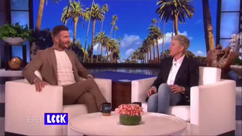 Justin Bieber “Scares ” David Beckam on Show