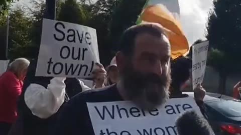 The Irish are fed up with adult male "refugees" being resettled in their towns: