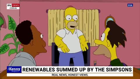 Simpsons clip 'brilliantly' sums up the 'renewable energy dilemma'