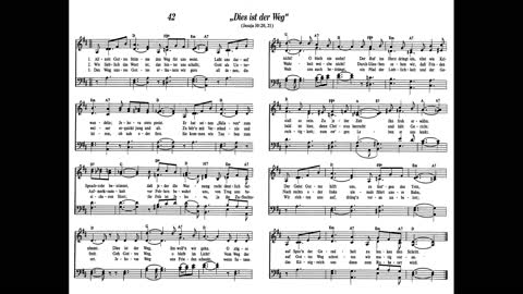 Dies ist der Weg (Lied 42 aus Singt Jehova Loblieder)